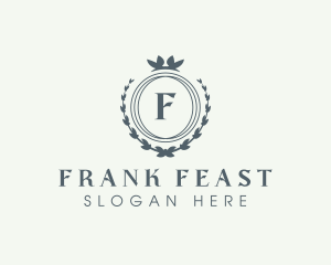 Elegant Wreath Boutique logo design