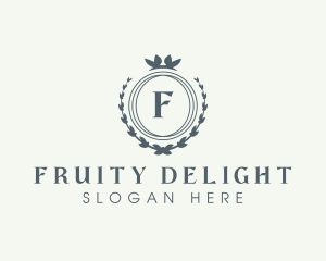 Elegant Wreath Boutique logo design