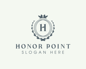 Elegant Wreath Boutique logo design