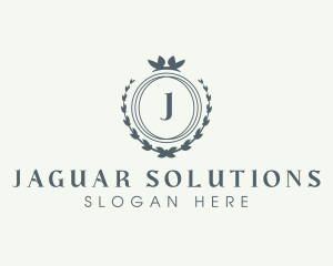 Elegant Wreath Boutique logo design