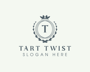 Elegant Wreath Boutique logo design