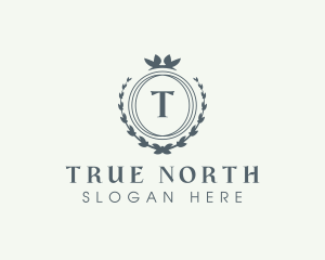 Elegant Wreath Boutique logo design