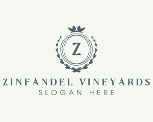 Elegant Wreath Boutique logo design