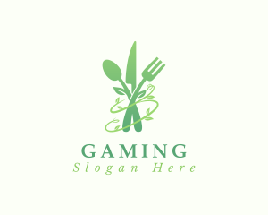 Food - Natural Food Cutlery logo design