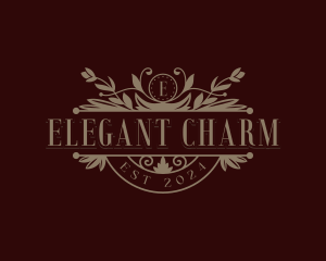 Elegant Garden Boutique logo design