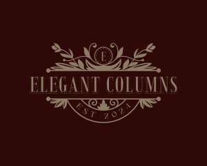 Elegant Garden Boutique logo design