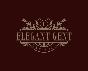 Elegant Garden Boutique logo design