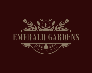 Elegant Garden Boutique logo design