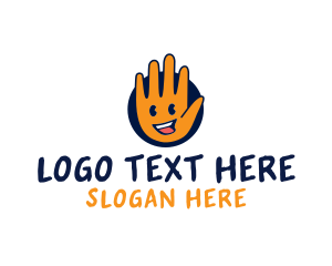 Happy Clean Hand Logo