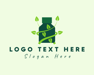 Medicine - Natural Medicine Bottle logo design