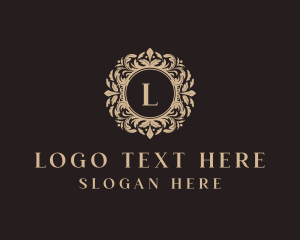 Souvenir Store - Jewelry Floral Ornament logo design