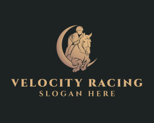 Stallion Racing Sport logo design