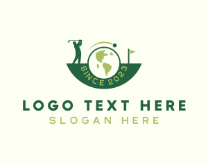 Golf Course - Global Golf Competition logo design