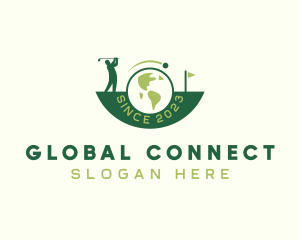 Global - Global Golf Competition logo design