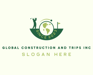 Global Golf Competition logo design