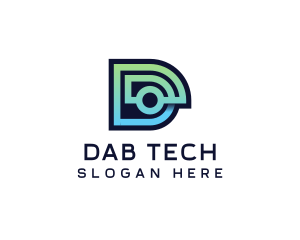 Tech Startup Letter D  logo design