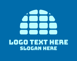 Winter - Igloo Solar Panel logo design