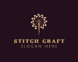 Needle - Stitching Needle Tailoring logo design