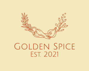 Pepper Onion Spices  logo design