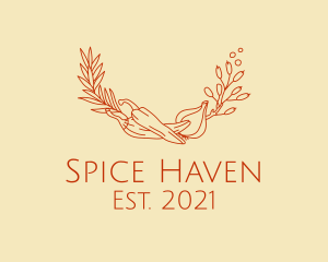 Spices - Pepper Onion Spices logo design