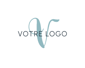 Commercial - Script Lettermark Monogram logo design