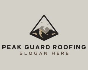 Peak Mountain Summit logo design