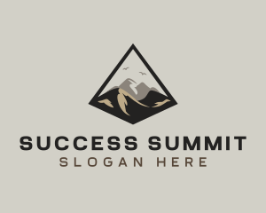 Peak Mountain Summit logo design