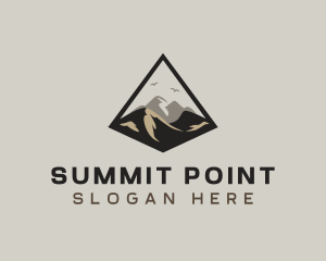 Peak Mountain Summit logo design