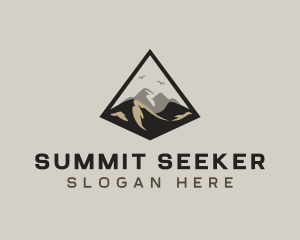 Peak Mountain Summit logo design