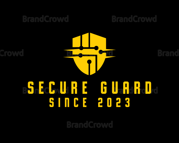 Technology Security Shield Logo