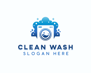 Washing - Washing Machine Laundry logo design