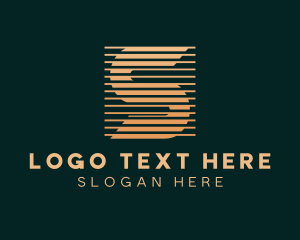 Letter S - Business Technology Letter S logo design