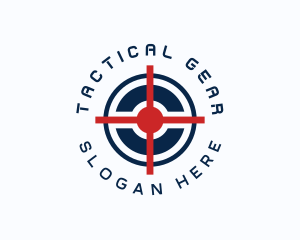 Tactical - Target Shooting Accuracy logo design