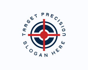 Shooting - Target Shooting Accuracy logo design