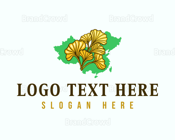 Botanical Leaf Tree Logo