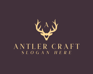 Wildlife Antler Horn logo design