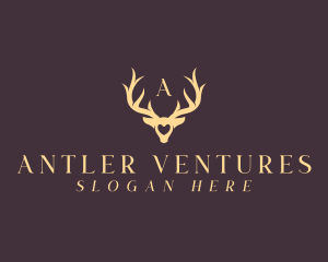 Wildlife Antler Horn logo design