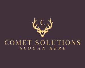 Wildlife Antler Horn logo design