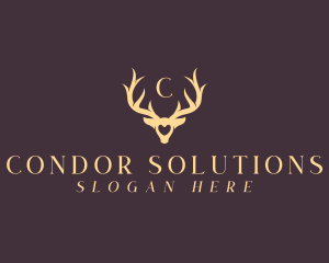 Wildlife Antler Horn logo design