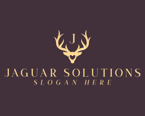 Wildlife Antler Horn logo design