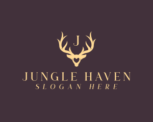 Wildlife Antler Horn logo design