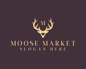 Wildlife Antler Horn logo design