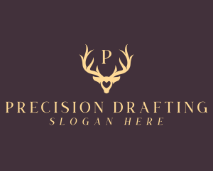 Wildlife Antler Horn logo design