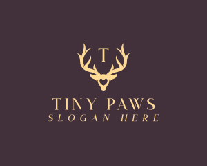 Wildlife Antler Horn logo design