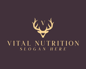 Wildlife Antler Horn logo design