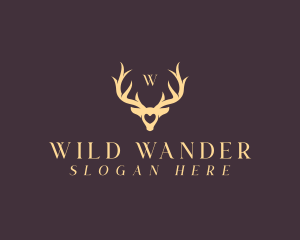 Wildlife Antler Horn logo design