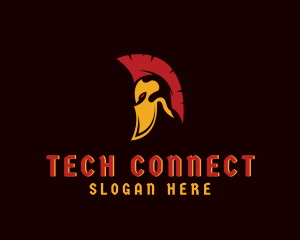 Game Streaming - Spartan Soldier Gaming logo design