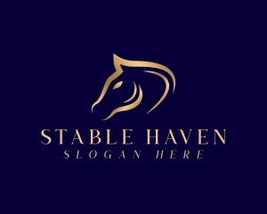 Wild Horse Stallion logo design