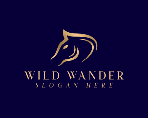 Wild Horse Stallion logo design