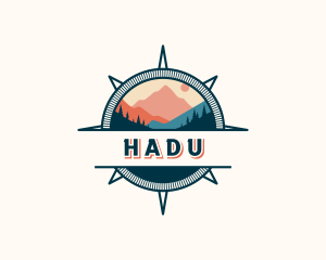 Tourism - Navigation Compass Outdoor Travel logo design